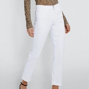 J Brand Adele Mid-Rise Straight Jeans